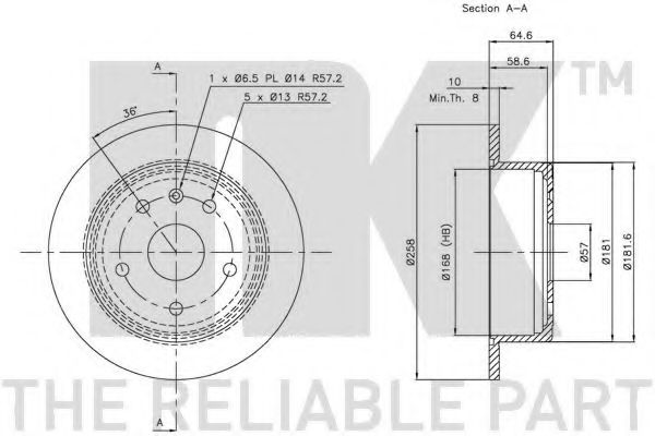 Disc frana 1