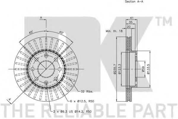Disc frana 2