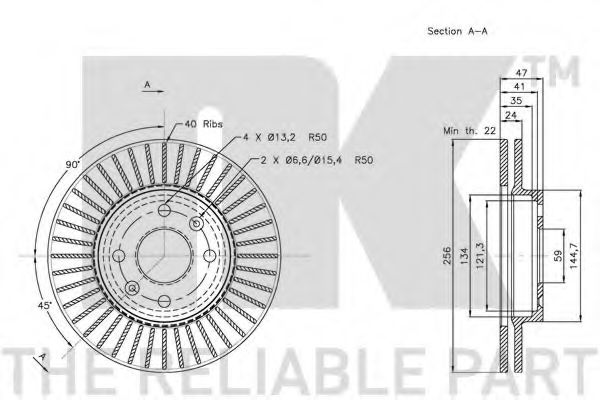 Disc frana 1