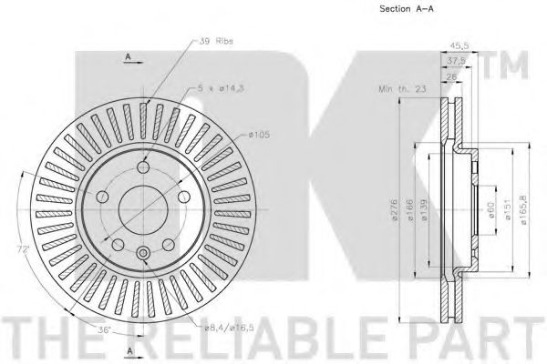 Disc frana 2