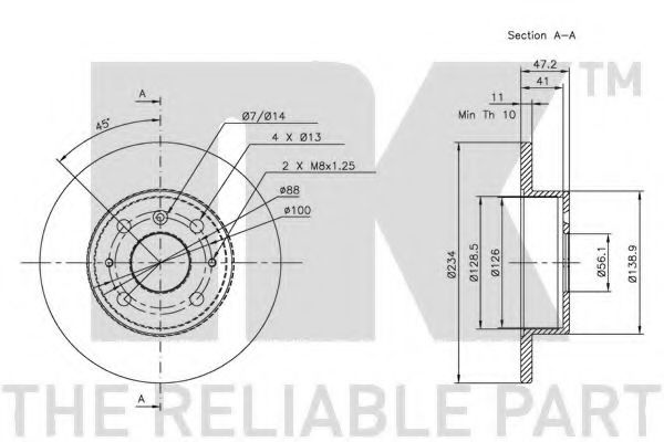 Disc frana 1