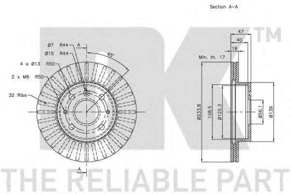 Disc frana 1