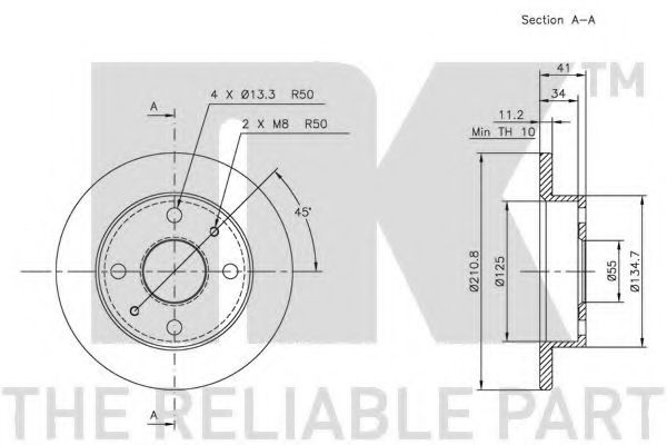 Disc frana 1