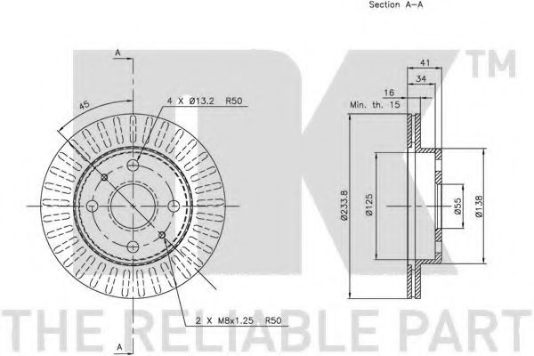 Disc frana 1