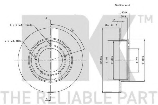 Disc frana 1