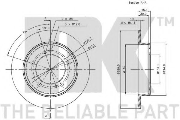 Disc frana 1