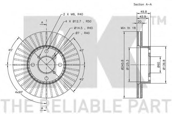 Disc frana 2