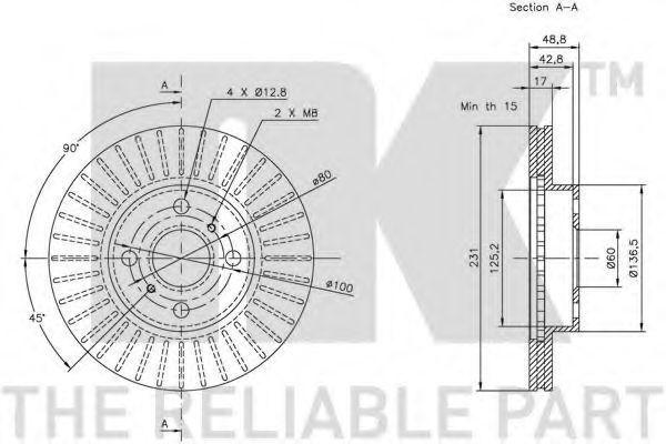 Disc frana 2