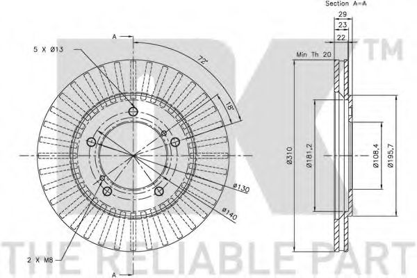 Disc frana 2
