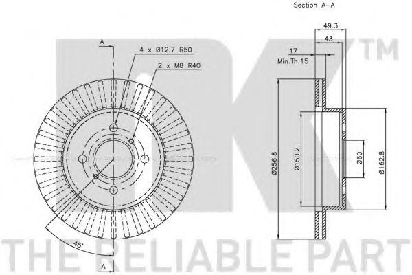 Disc frana 2