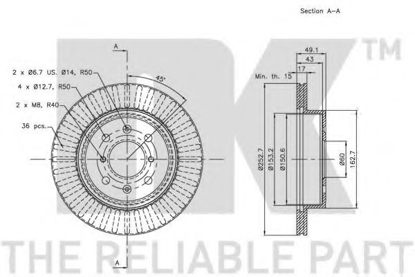 Disc frana 2