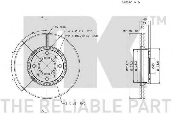 Disc frana 2