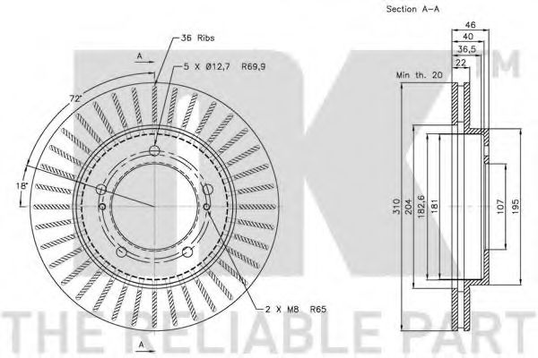 Disc frana 1