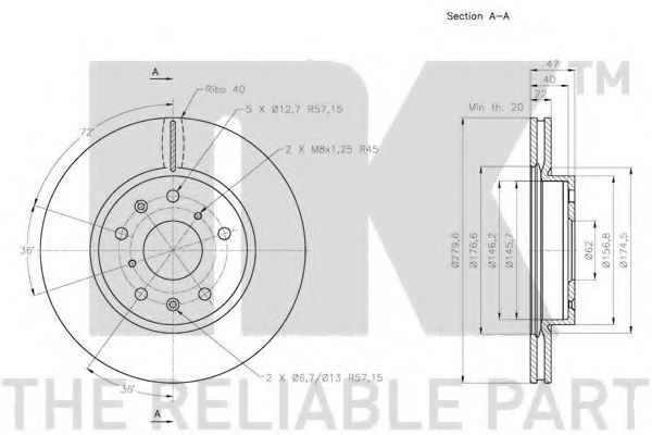 Disc frana 2