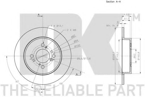 Disc frana 2