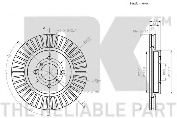 Disc frana 2