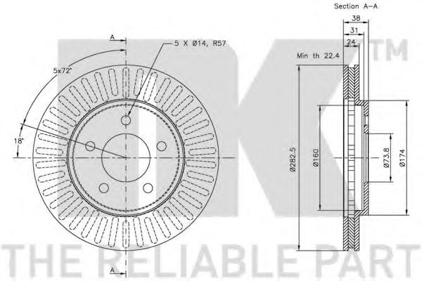 Disc frana 2