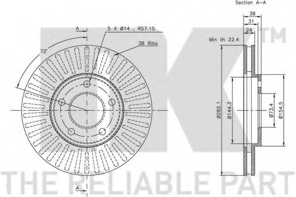 Disc frana 2