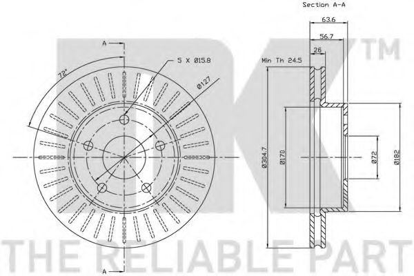 Disc frana 2