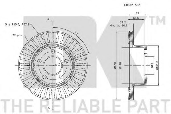 Disc frana 1