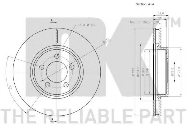Disc frana 2