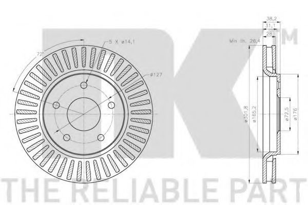 Disc frana 2