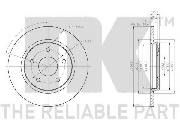 Disc frana
