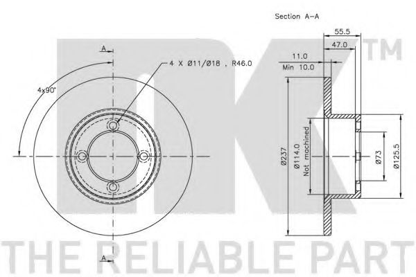 Disc frana 1