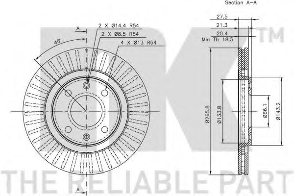 Disc frana 2