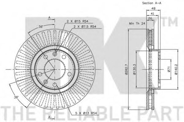 Disc frana 1