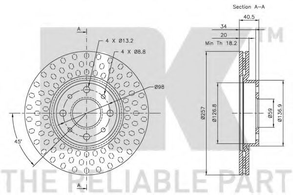 Disc frana 2