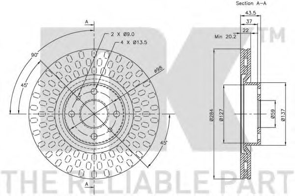 Disc frana 2