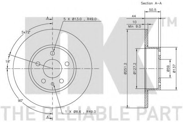 Disc frana 2