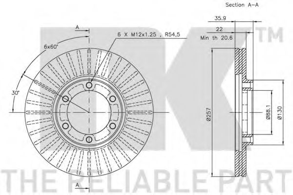Disc frana 1