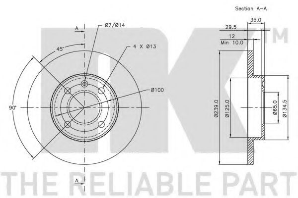 Disc frana 2