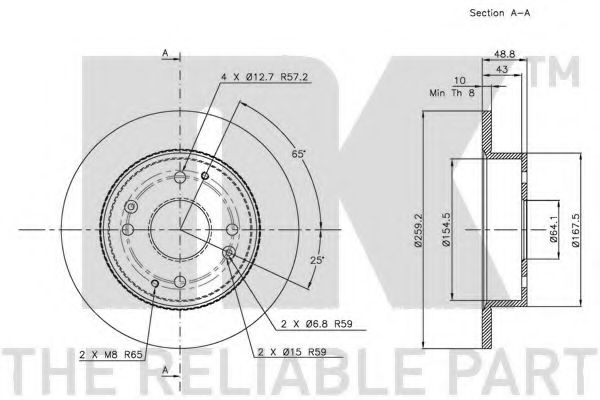 Disc frana 2
