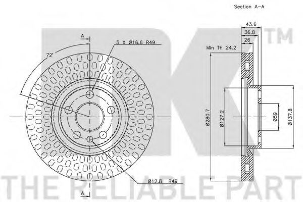 Disc frana 2