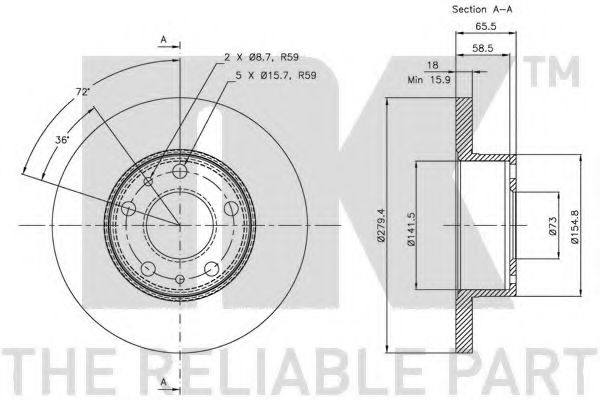 Disc frana 2
