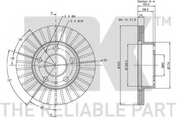 Disc frana 2