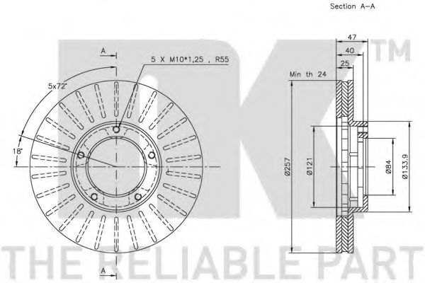 Disc frana 1