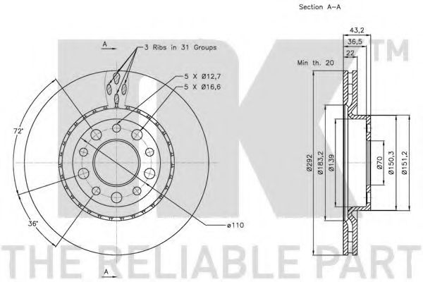 Disc frana 2