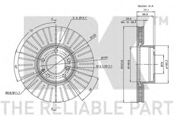 Disc frana 2