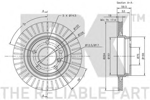 Disc frana 2