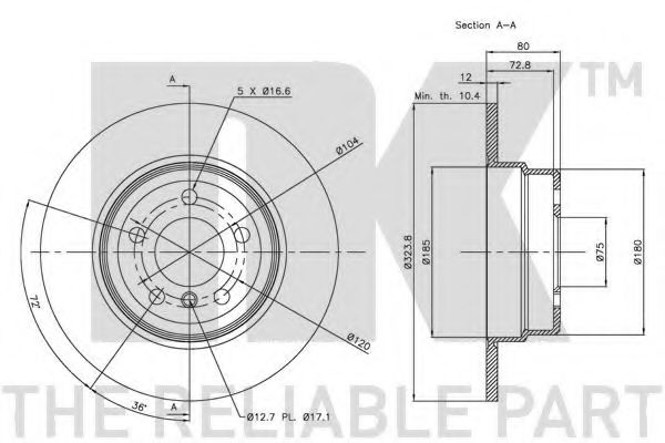 Disc frana 2
