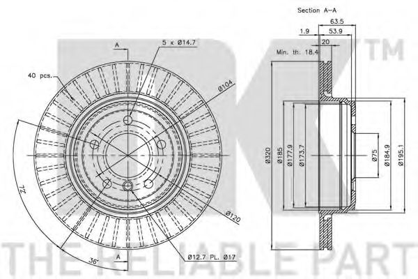 Disc frana 2