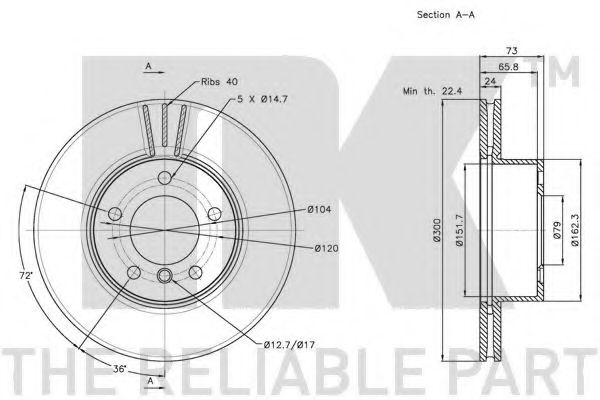 Disc frana 2