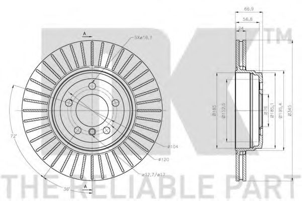 Disc frana 2