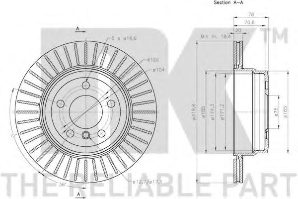 Disc frana 2