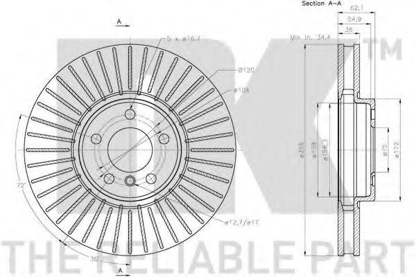 Disc frana 2
