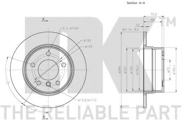 Disc frana 2